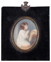 Lot 24 - Continental School (c.1900) A MINIATURE...