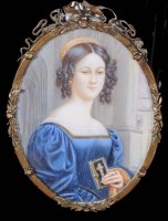 Lot 27 - 19th Century German School A MINIATURE...