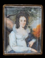 Lot 28 - 19th Century English School MINIATURE PORTRAIT...