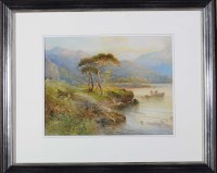 Lot 35 - Emil Axel Krause (1867-1945) ''ON LOCH AN...