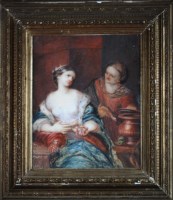Lot 51 - 18th Century Dutch School ''ARTEMISIA QUEEN OF...