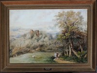 Lot 83 - Samuel Bough. RSA (1822-1878) ''CATHCART...