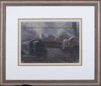 Lot 92 - Alexander Millar (b.1960-) ''RAILWAY SIDINGS''...