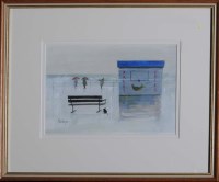 Lot 97 - Janet Ledger, SWA (1931-) ''NO FISHING TODAY''...