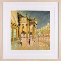 Lot 104 - Peter Collins (1938-) ''EVENING IN GREY STREET'...