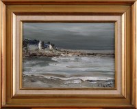 Lot 112 - Georges Laporte (1926-2000) A COASTAL SCENE...