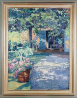 Lot 119 - Annabel Gosling (1942-) ''GREEN SHUTTERS,...