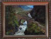 Lot 146 - John Falconar Slater (1857-1937) A BRIDGE OVER...