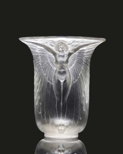 Lot 208 - Rene Lalique: ''Deux Figures Femmes Aillees''...
