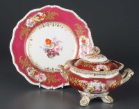 Lot 250 - Davenport: a large part service, circa 1830,...