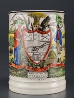 Lot 281 - Dixon, Austin & Co, Sunderland: a Creamware...