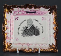 Lot 287 - Dixon, Phillips & Co, Sunderland: a pink...
