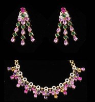 Lot 855 - A diamond, amethyst, tourmaline and citrine...