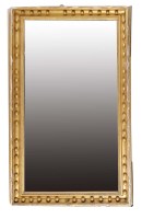 Lot 1098 - A rectangular Regency gilt gesso and wood wall...