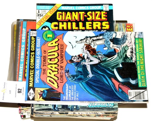 Lot 92 - Tomb of Dracula, No's. 1-70; together with...