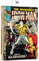 Lot 203 - The Invincible Iron Man, No's. 7, 8, 9, 10, 11,...