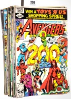 Lot 230 - The Avengers, No. 200 and sundry onwards to No....