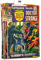 Lot 240 - Strange Tales, No's. 151, 152, 153, 154, 159,...
