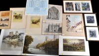 Lot 6 - Llewellyn Thomas Ecclesiastical landscapes...