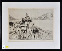 Lot 12 - Percival Gaskell An Italian monastery...