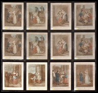 Lot 16 - After Francis Wheatley ''The Cries Of London''...