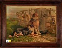 Lot 23 - After Sir Edwin Landseer Two Scottish sheep...