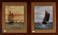 Lot 33 - William Thomas Nichols Boyce Sailing ships and...