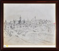 Lot 39 - Antoni Sulek ''Warsaw''- a panoramic view of...