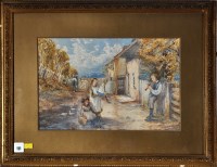Lot 111 - Late 19th Century British School Children at...