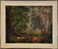 Lot 155 - John Milner 19/20th Century Impressionistic...