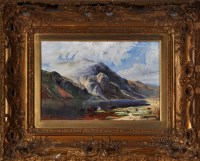 Lot 164 - J*** E*** H*** Mackay A highland loch with...