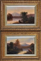 Lot 165 - 19th Century British School River landscapes...