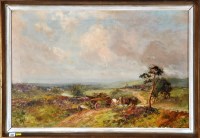 Lot 180 - John Falconar Slater A timber cart on an...