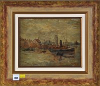 Lot 182 - Bernard Benedict Hemy North Shields Harbour...