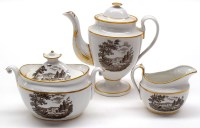 Lot 1 - Factory Z three-piece coffee service of pot,...