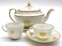 Lot 61 - A Swansea part tea service, to include: teapot...