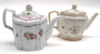 Lot 66 - Herculaneum and commode-shaped teapot, c.1805,...