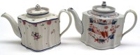 Lot 70 - Factory Y commode-shaped teapot, c.1800,...