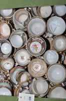 Lot 228 - Quantity of tea cups, 19th Century.
