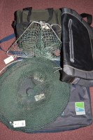 Lot 433 - A fisherman's tackle bag with compartments, by...