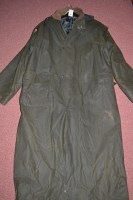 Lot 442 - Full length waxed cotton rain coat, by Open...