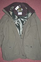Lot 460 - A Barbour A900 XXL green waterproof jacket...