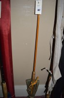 Lot 467 - An unnamed 9ft. two-piece split cane trout fly...