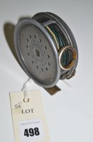 Lot 498 - Hardy 3in. trout fly fishing reel in alloy...