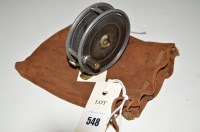 Lot 548 - Hardy of Alnwick Uniqua 3 3/8in. diameter fly...