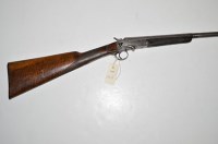 Lot 586A - A Belgian .410 single barrel shotgun, with...