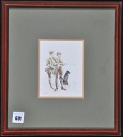 Lot 601 - Jonathan Trowell - ''The First Drive'', signed;...