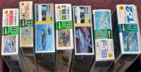 Lot 1064 - Hasegawa, 1/72 scale model kits of military...