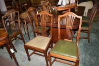 Lot 1755 - A Harlequin set of fifteen near matching...