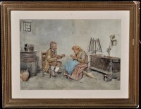 Lot 33 - Vincenzo Loria Italian 1850-1939) An Italian...